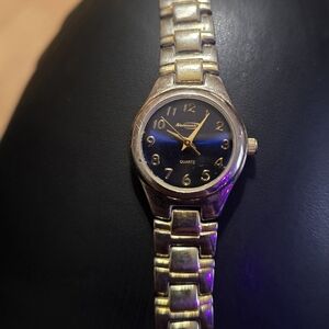 Nelsonic Vintage Two-Tone Analog Watch